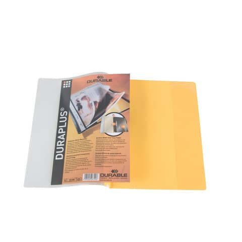 Cartellina ad aghi DURABLE DURAPLUS® A4 giallo 257904